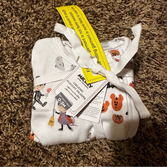Disney Mickey Mouse and Friends Organic Cotton Halloween PJs - Picture 4 of 5
